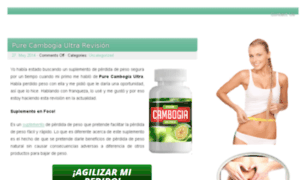 Purecambogiaultra-mexico.com thumbnail