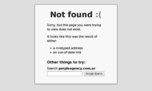 Purpleagency.com.ar thumbnail