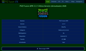 Pvzfusionapkz.com thumbnail