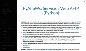 Pyafipws.com.ar thumbnail