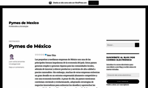 Pymesdemexico.wordpress.com thumbnail