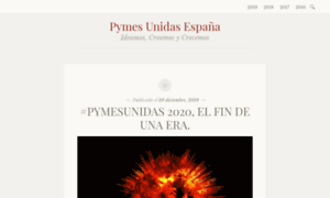 Pymesunidas.wordpress.com thumbnail