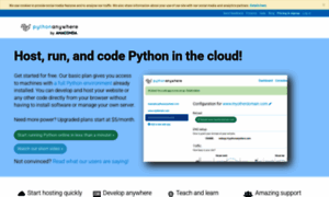 Pythonanywhere.com thumbnail