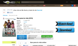 Que-pena-tu-vida.veocine.es thumbnail