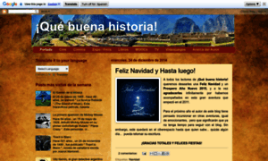 Quebuenahistoria.blogspot.com thumbnail