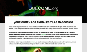 Quecome.org thumbnail