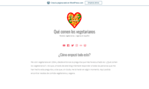 Quecomenlosvegetarianos.wordpress.com thumbnail