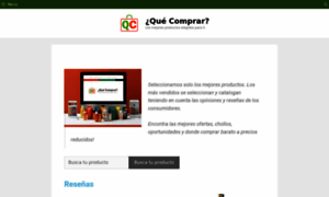 Quecomprar.org thumbnail