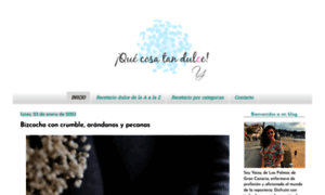 Quecosatandulce.com thumbnail