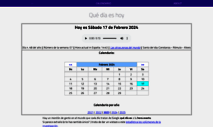 Quediaeshoy.net thumbnail