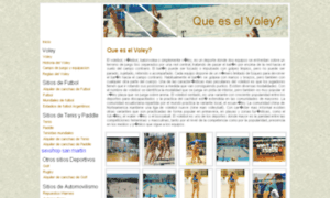 Queeselvoley.com.ar thumbnail