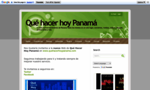 Quehacerhoypanama.blogspot.com thumbnail