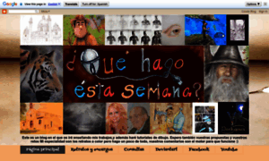 Quehagoestasemana.blogspot.com thumbnail