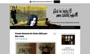 Quehehechoyoparaleeresto.wordpress.com thumbnail