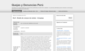 Quejasydenunciasperu.blogspot.com thumbnail