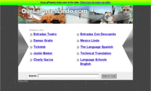 Quelapaseslindo.com thumbnail