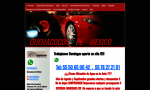 Quemacocosdemexico.com.mx thumbnail