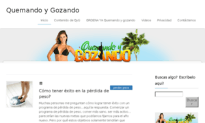 Quemandoygozando.com.ar thumbnail