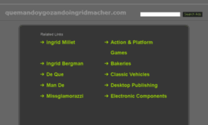 Quemandoygozandoingridmacher.com thumbnail