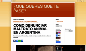 Quequeresquetepase.blogspot.com thumbnail
