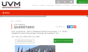Queretaro.uvmnet.edu thumbnail