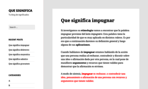 Quesignifica.co.com thumbnail