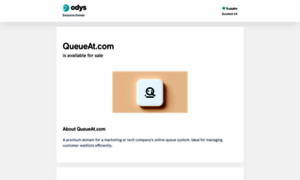 Queueat.com thumbnail