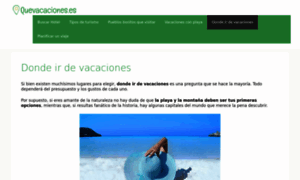 Quevacaciones.es thumbnail