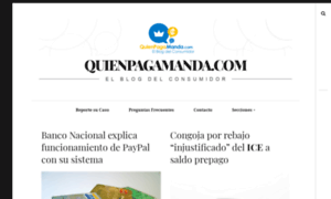 Quienpagamanda.com thumbnail