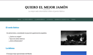 Quieroelmejorjamon.com thumbnail