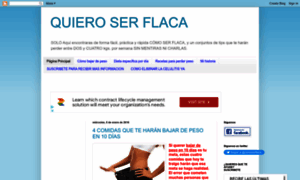 Quieroserflacarapido.blogspot.com thumbnail