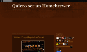 Quieroserunhomebrewer.blogspot.com thumbnail