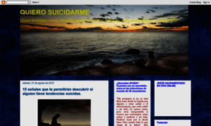 Quierosuicidarme.blogspot.com thumbnail