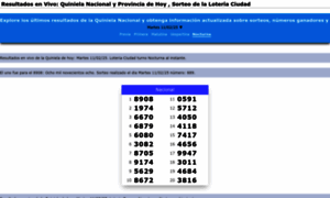 Quiniela-nacional.com thumbnail