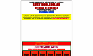 Quinielacordoba.ruta1000.com.ar thumbnail