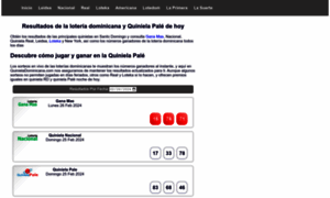 Quinieladominicana.com thumbnail