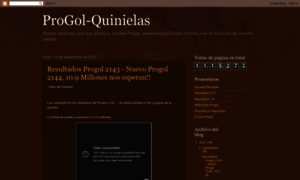 Quinielasprogol.blogspot.com thumbnail