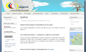 Quipux.org.ec thumbnail