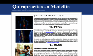 Quiropractico.enmedellincolombia.com thumbnail