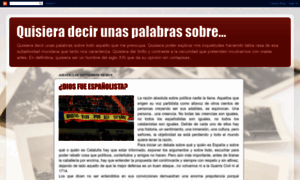 Quisieradecirunaspalabras.blogspot.com thumbnail