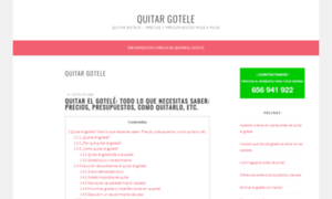 Quitarelgotele.com thumbnail