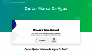 Quitarmarcadeagua.mx thumbnail