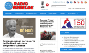 Radiorebelde.icrt.cu thumbnail