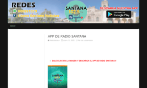 Radiosantanatv.com thumbnail