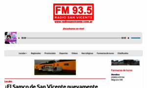 Radiosanvicente.com.ar thumbnail