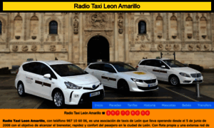 Radiotaxiamarillociudaddeleon.com thumbnail