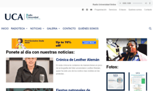 Radiouniversidad.uca.edu.ni thumbnail