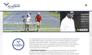 Rafanadalacademy.movistar.com thumbnail