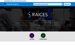 Raices.mincyt.gov.ar thumbnail
