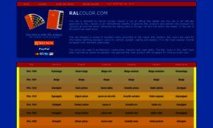 Ralcolor.com thumbnail